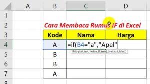 Rumus Excel IF